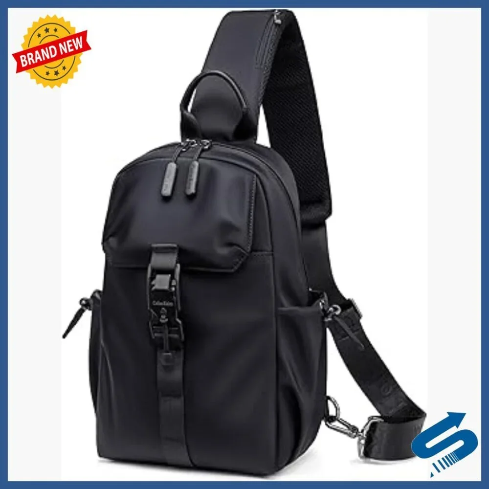 Large Waterproof Crossbody Sling Bag for Men Travel Outdoor Commute